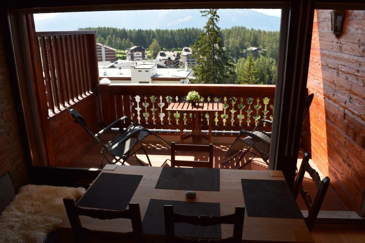 Apartament Superbe Studio A Crans-Montana Zewnętrze zdjęcie